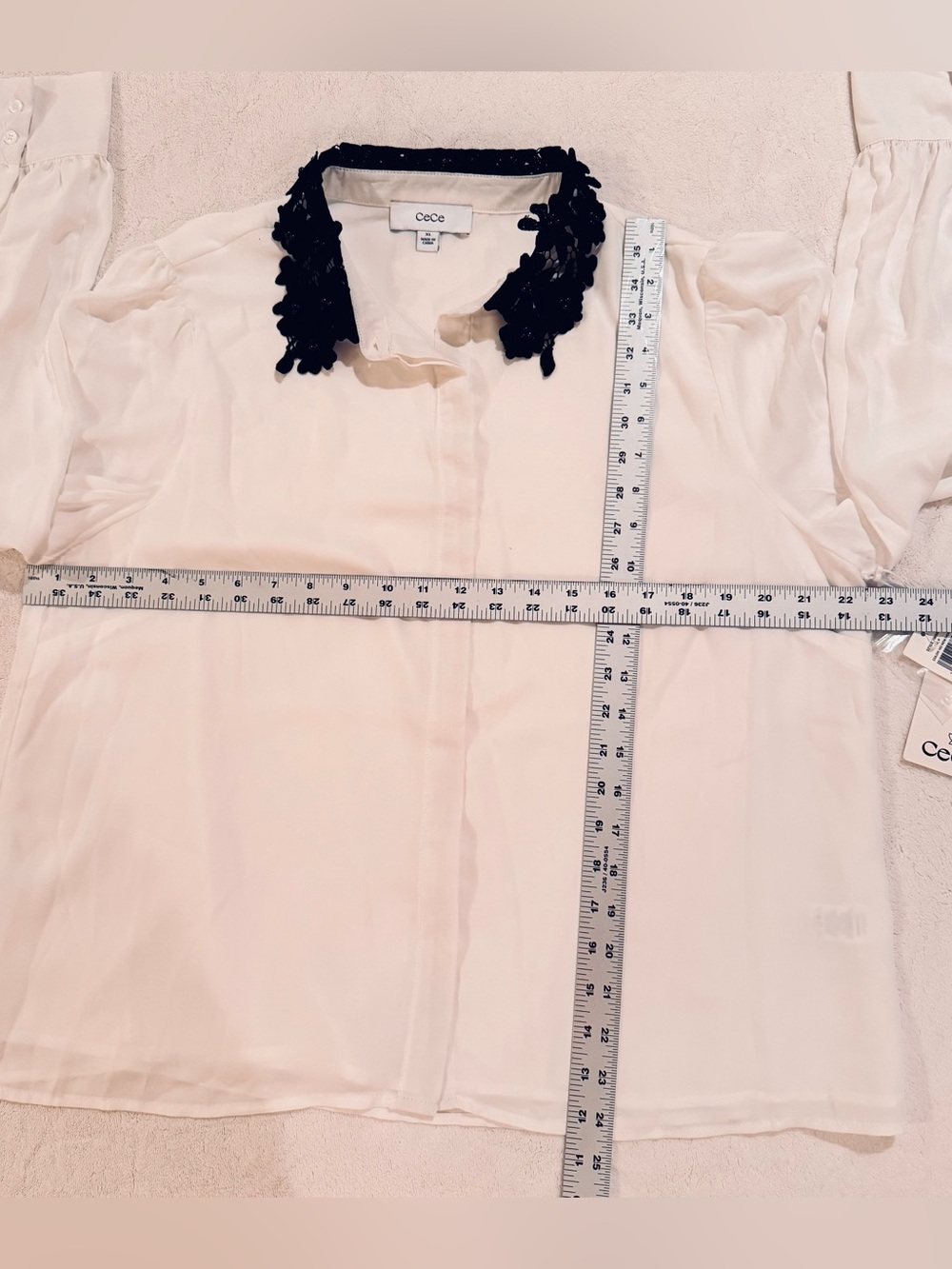 CeCe
Women's Long Sleeves Applique Button Up Shirt new size XL. #16 - Picture 8 of 11